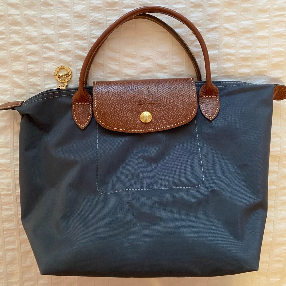 Dark Grey Mini Longchamp
